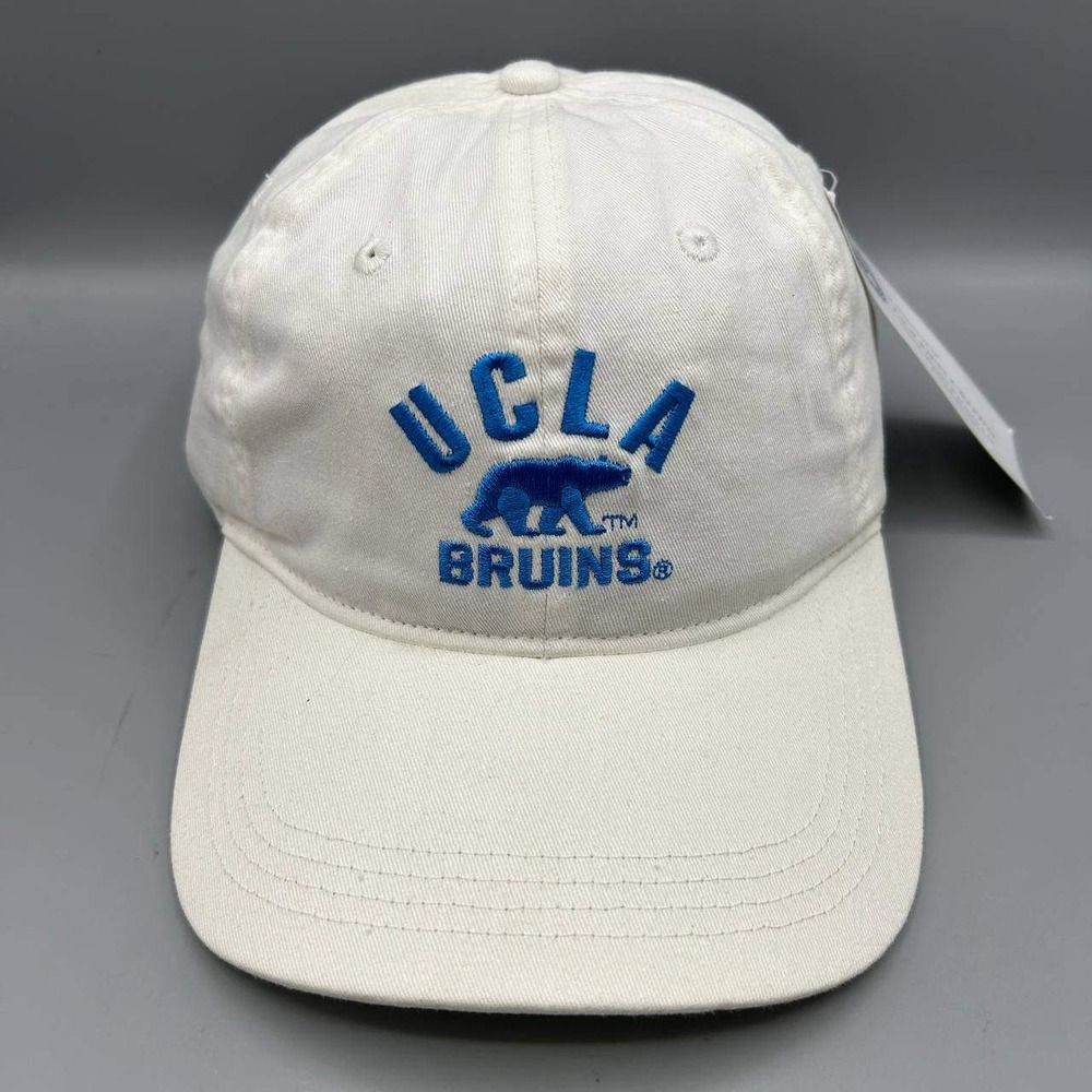 UCLA Bruins Hat Men White Embroidered The Game Strap Back Cap New